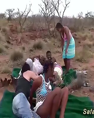 african safari groupsex orgy in nature
